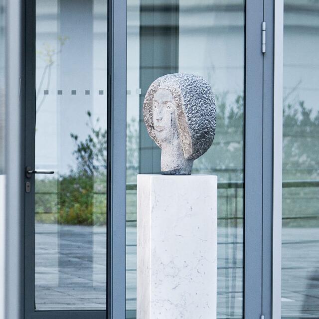 Kunstobjekt, Kopf einer Frau